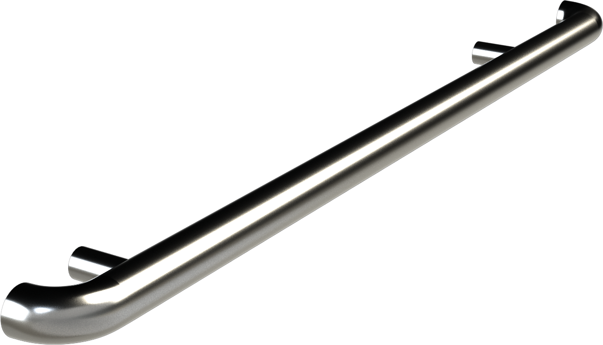 Rail #4 <br /><small>(1.5” diameter round bar with integral standoffs – returned ends)</small>